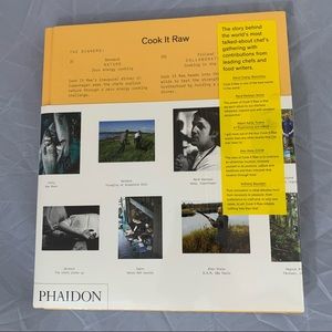 Cook It Raw Chefs Book. Worlds Most Famous Chefs.